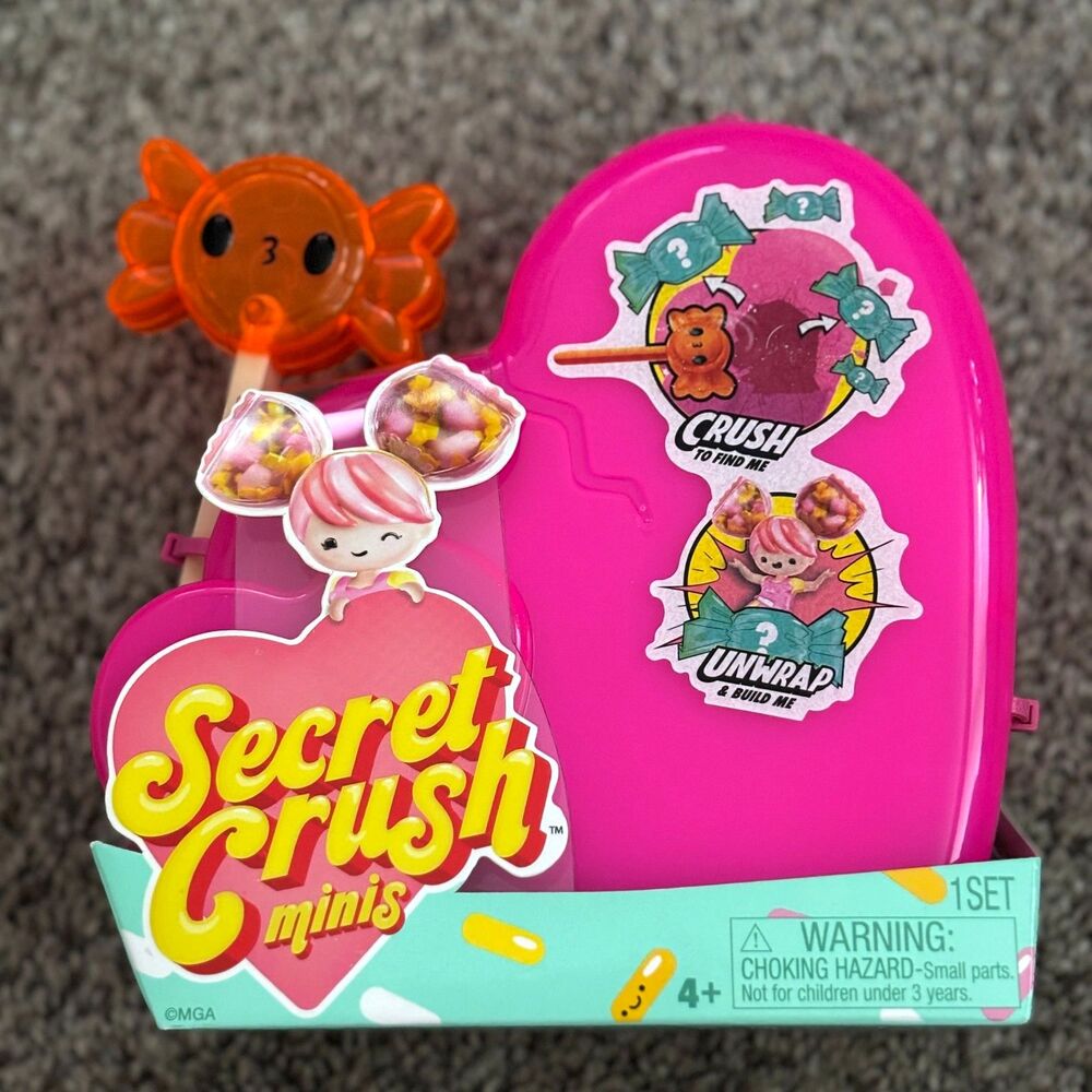 MGA Secret Crush Minis Mystery Heart Doll Surprise Toy 10 to Collect NIP